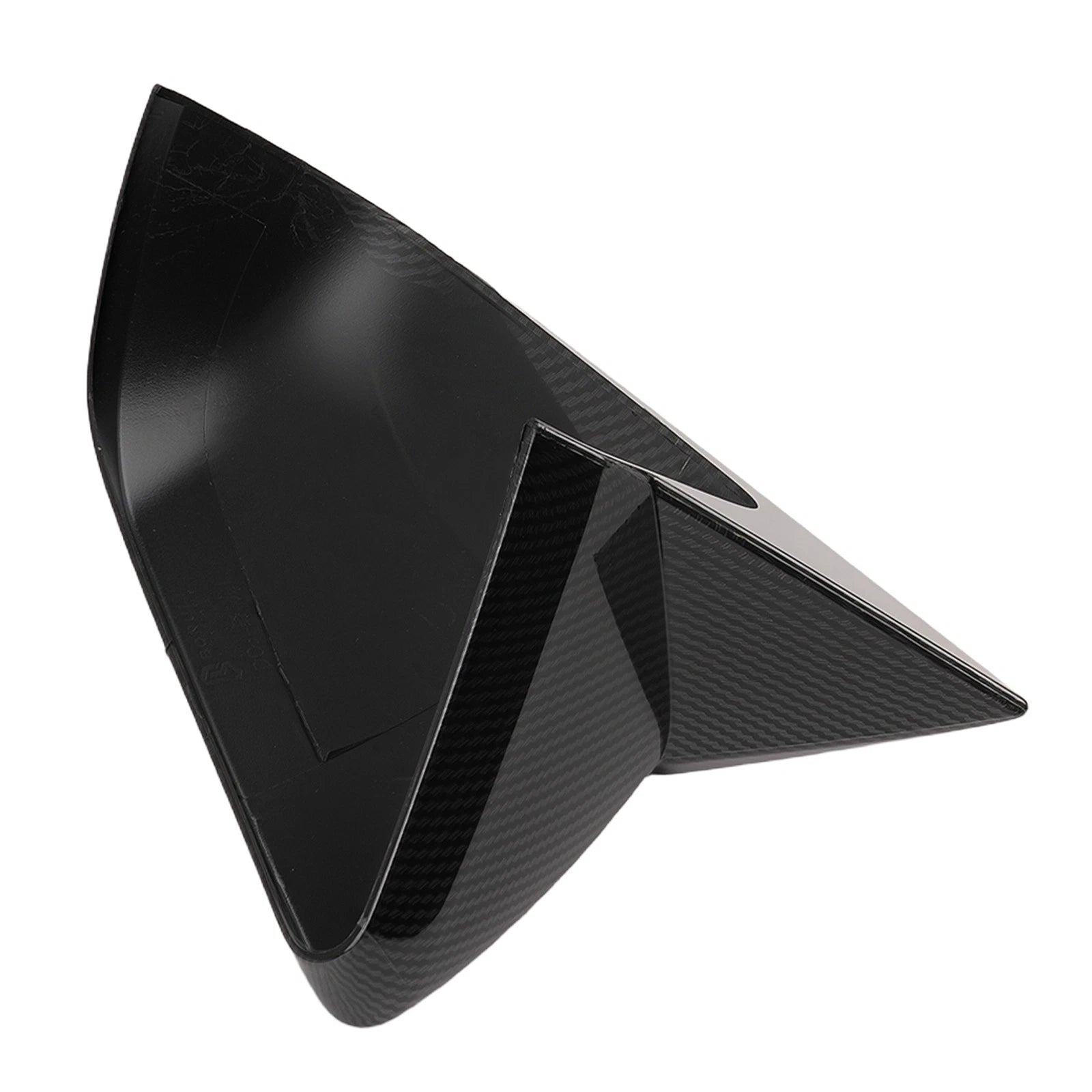 Mirror Cover Accent for Ford Mustang (2015–2022) Carbon Fiber Black ABS