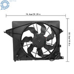 Cooling Fan for Hyundai Santa Fe, Kia Sorento (2010–2012)