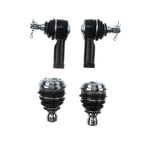 Set of 4 Front Lower Tie Rod Ends & Ball Joints for Chrysler Sebring