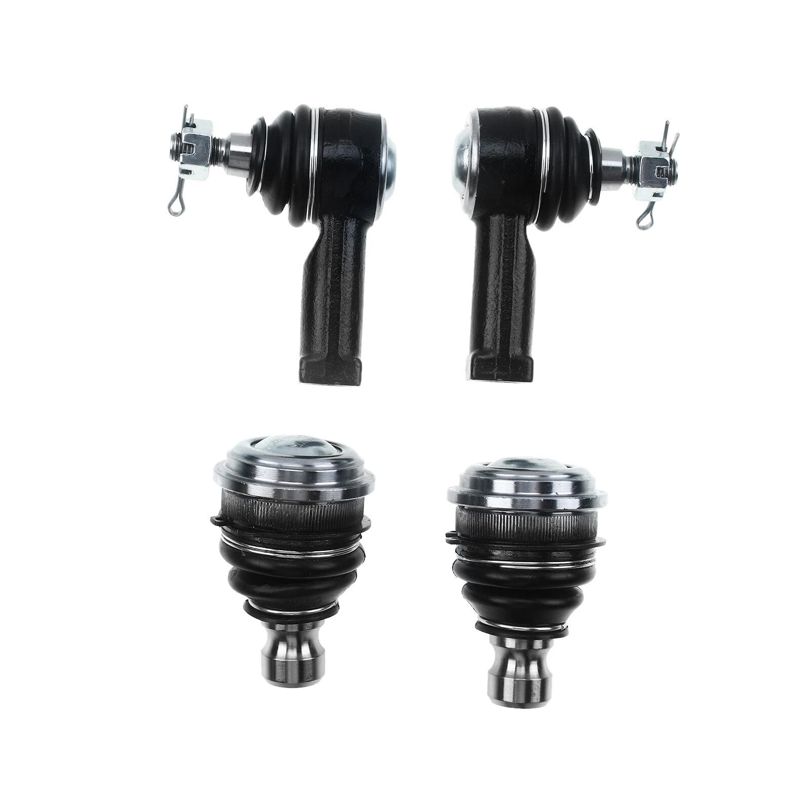 Set of 4 Front Lower Tie Rod Ends & Ball Joints for Chrysler Sebring