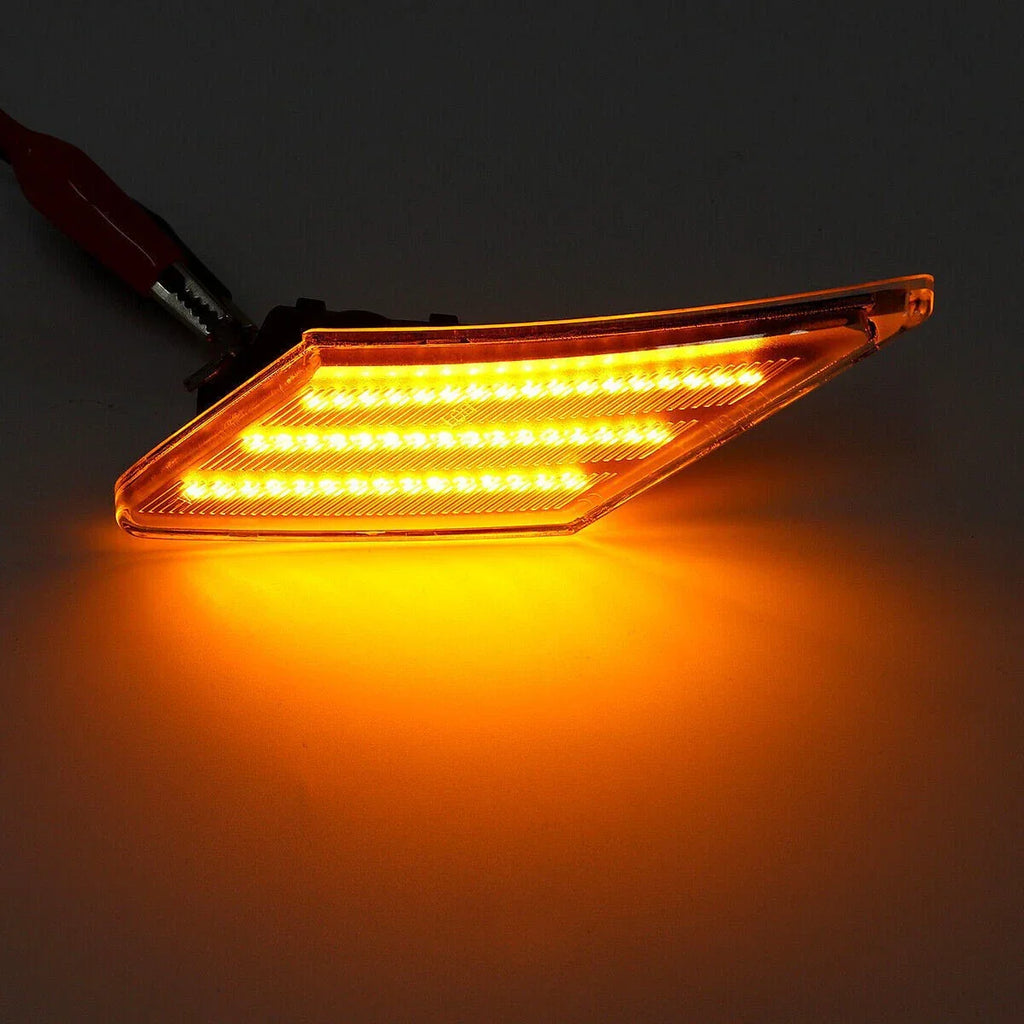 Clear Lens LED Side Marker Bumper Light Lamp for Subaru BRZ/FR-S (2013–2019)