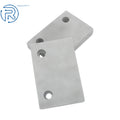 Set of 2 Aluminum Machinable Soft Vise Clamps for 6" Milling Vises
