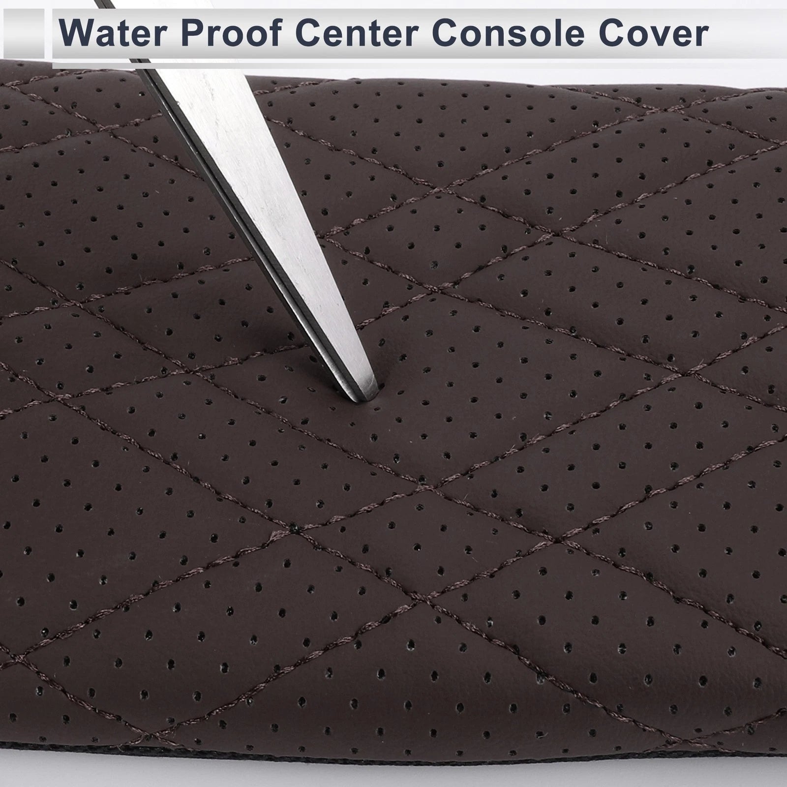 Center Console Cover for BMW 5 Series G30 (2018–2023) Dark Brown Set of 1