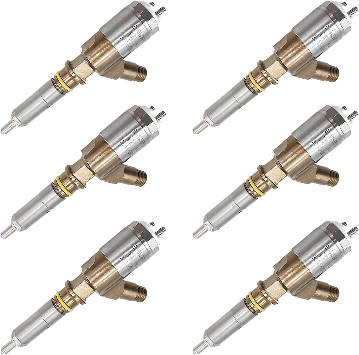 6 Pcs Fuel Injector 32F61-00062 for Caterpillar CAT 320D 321D 323D