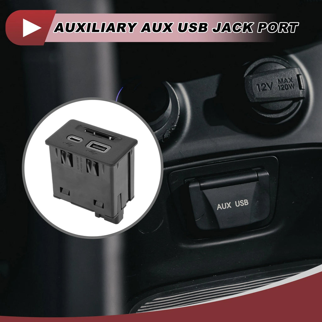 Auxiliary USB Jack Port No. 13525431 for Cadillac XT4 (2019–2020)