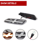 Amber LED Side Marker Signal Lights for MINI Cooper R60 R61
