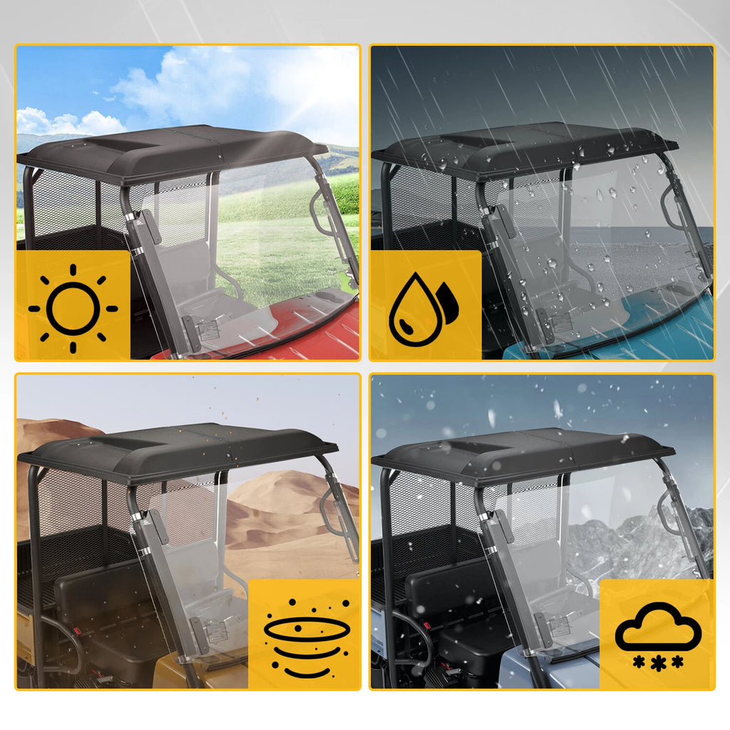 Hard Roof Top for Kawasaki Mule 3010/4010/2510/3000 (1990-2025) #KAF30-030A