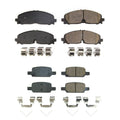 PowerStop Z17 Low-Dust Ceramic Disc Brake Pad Kit for Colorado Canyon (2015–2022)
