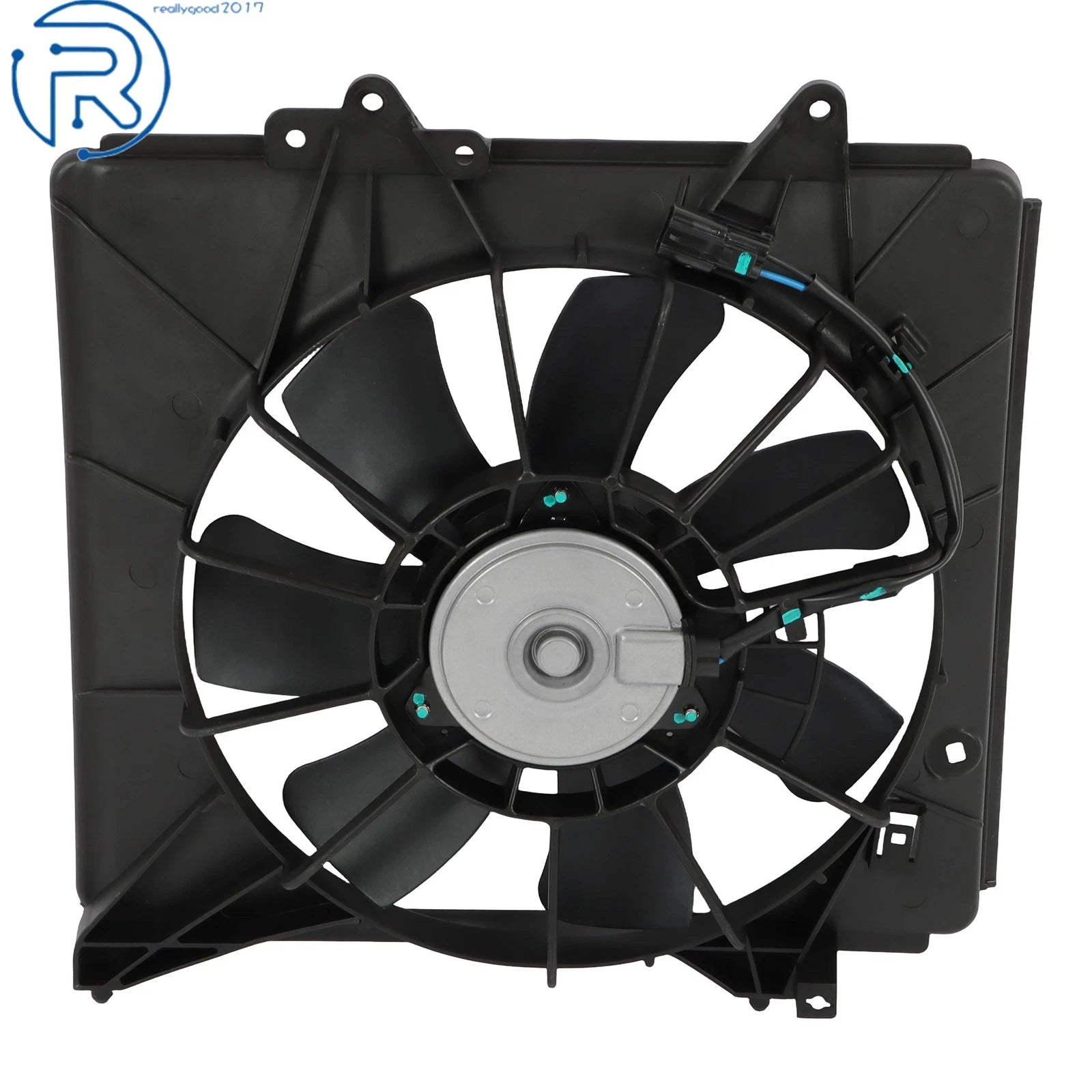 A/C Condenser Fan Assembly for Honda Fit (2009-2014) - Passenger Side