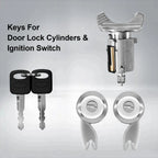 Ignition Switch & Door Lock Cylinder Set for Ford F150 F250 F350 Ranger (1990–1995)