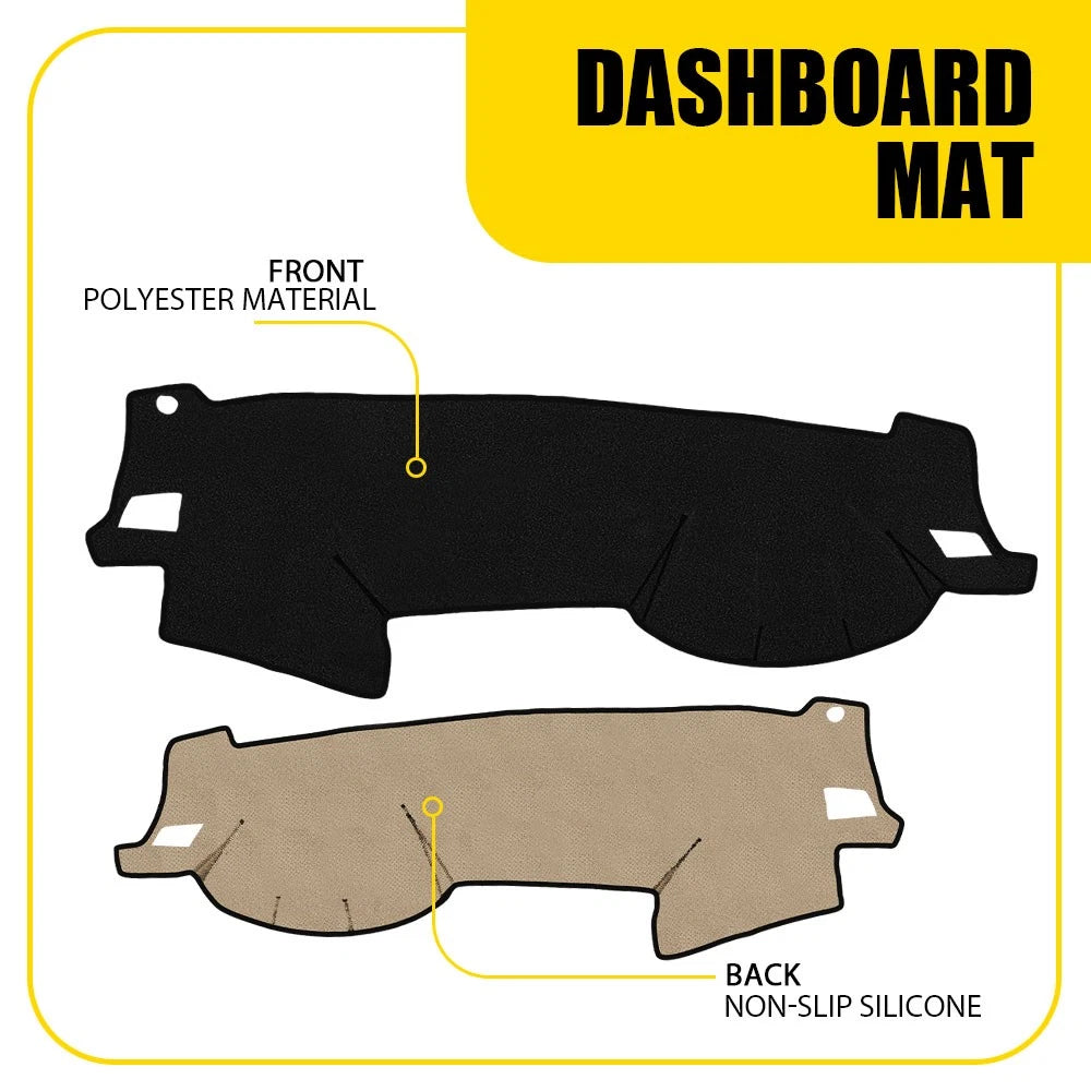 Dashmat Dashboard Cover for Subaru Legacy (2004–2009) Black