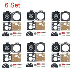 Set of 6 Carburetor Gaskets for STIHL MS380 MS381 038 BING 48 1119 007 1062