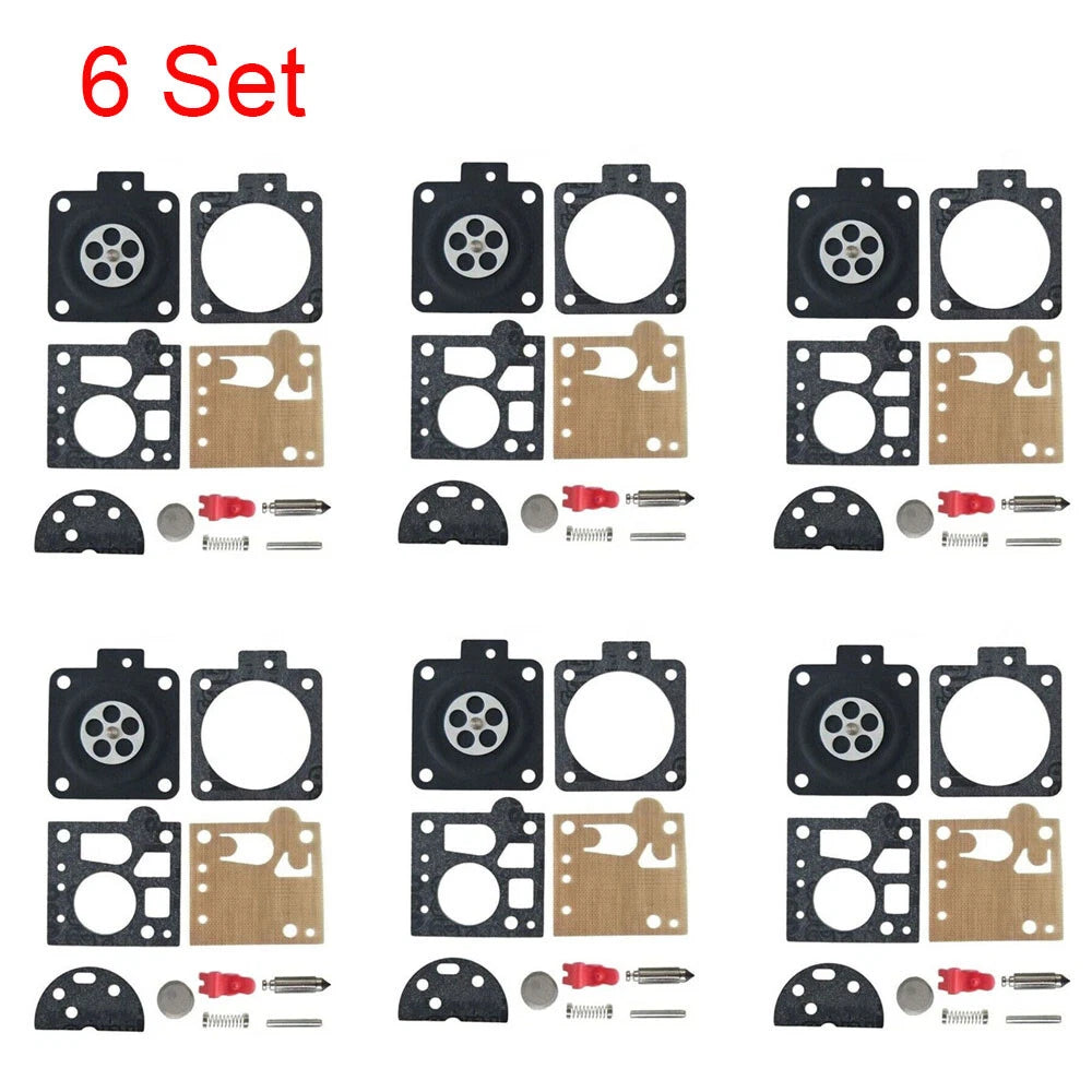 Set of 6 Carburetor Gaskets for STIHL MS380 MS381 038 BING 48 1119 007 1062
