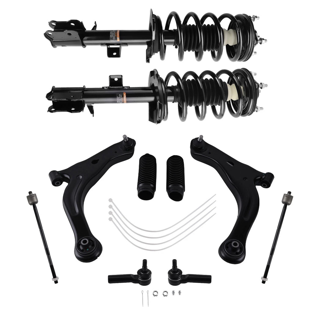 Front Struts Coil Spring Assembly Lower Control Arms for Ford Escape (2009–2012)
