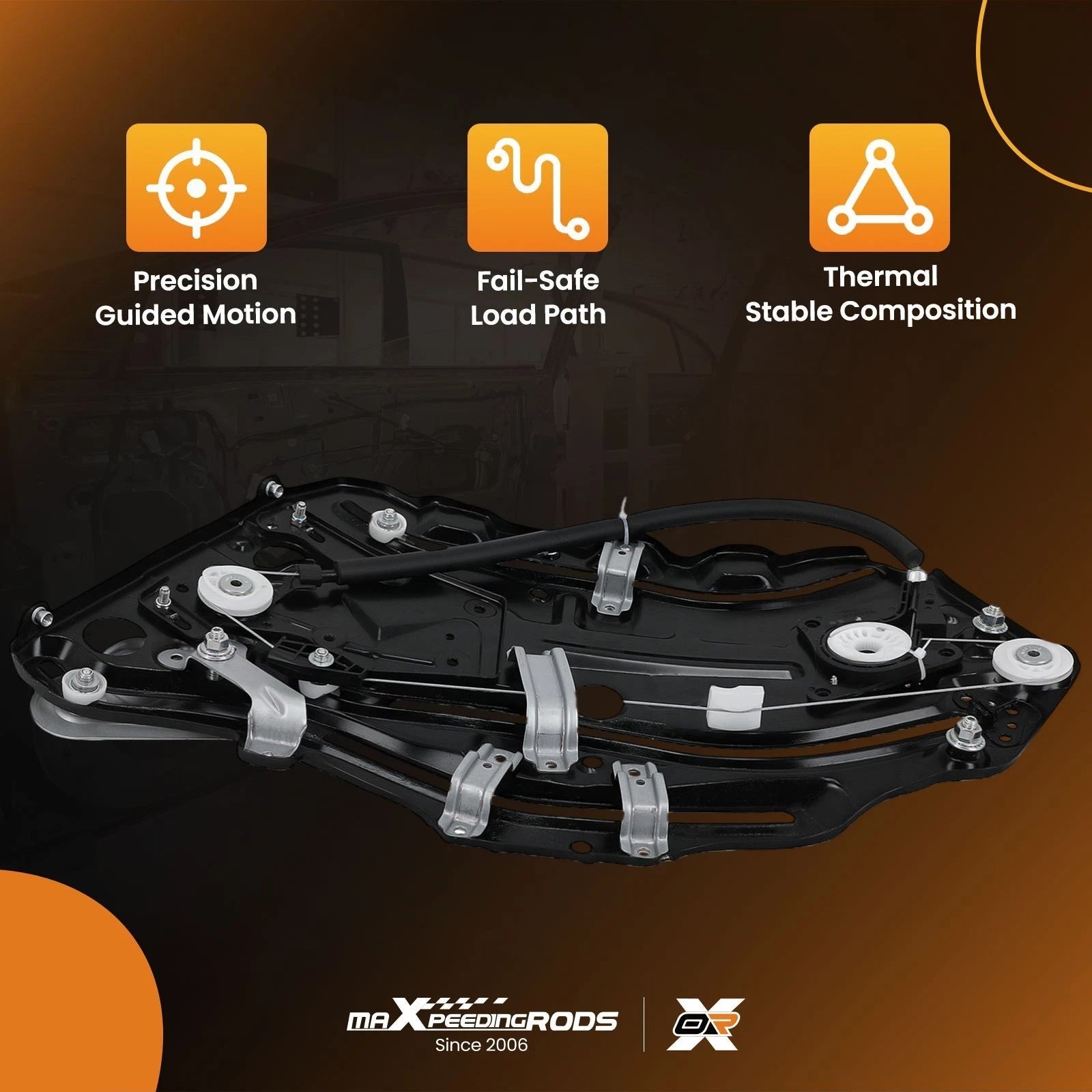 Rear Right Window Regulator for Volkswagen Beetle (2003-2010)