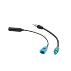 Stereo FM AM Radio Antenna Adapter Cable for (Fakra Z to DIN)