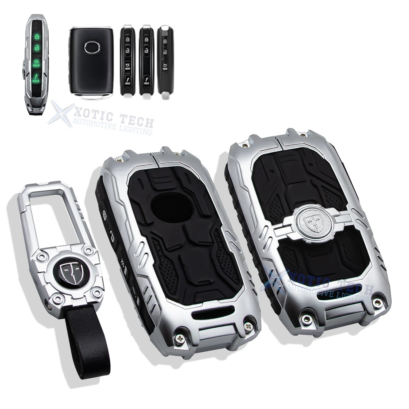 Heavy Duty Key Fob Case Protector for Mazda 3 6 CX-5 CX-9 CX-30 (2017–2024)