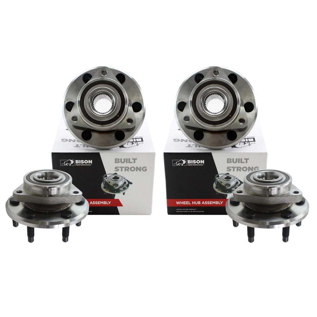 4pc Wheel Bearing Hub Assembly for Buick