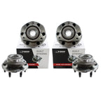 4pc Wheel Bearing Hub Assembly for Buick