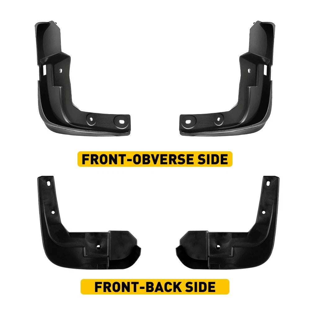 Set of 2 Mud Flap Splash Guards for Honda Civic Sedan (2012–2015)