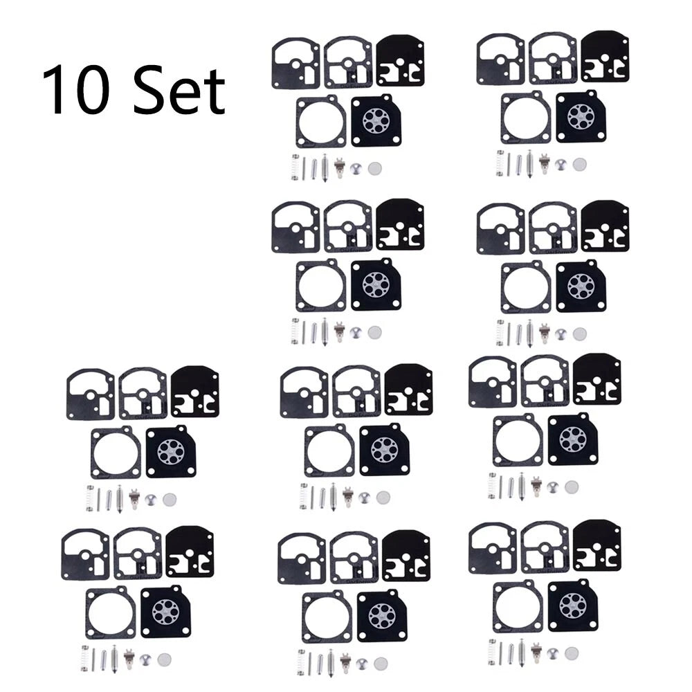 Set of 10 Carburetor Gasket Kits for Echo CS280E CS280EP (C1S-K1D RB-5 RB-7)
