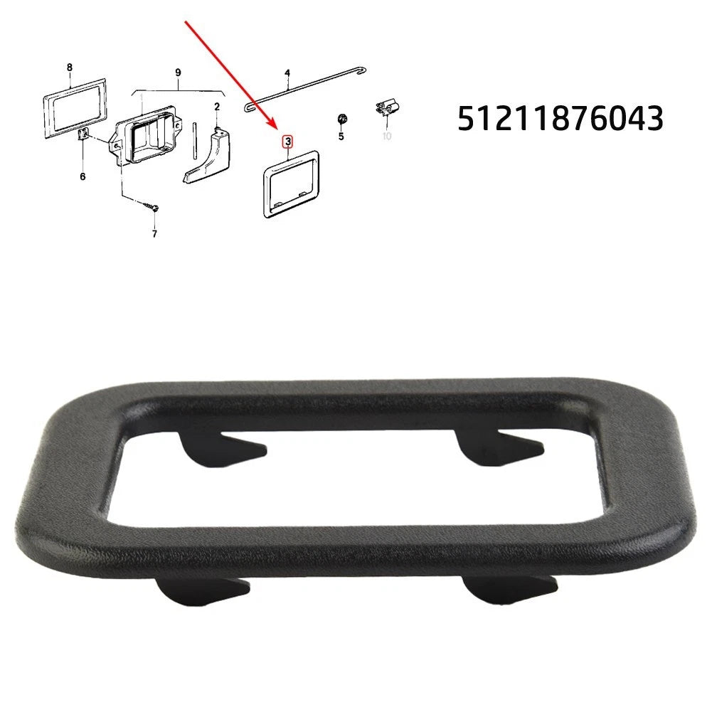 Door Handle Trim Bezel for BMW (2000–2006) 51211876043
