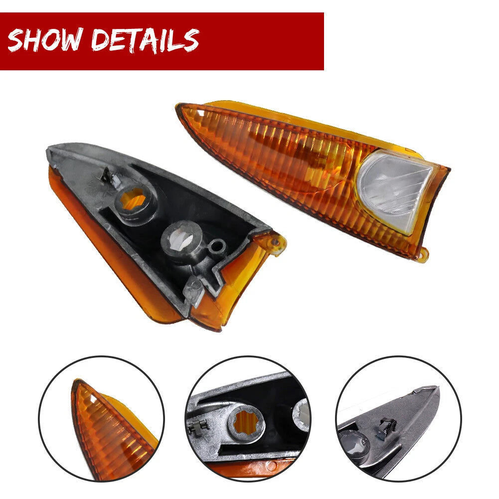 Set of 2 Front View Mirror Signal Lights for Ford Expedition Navigator