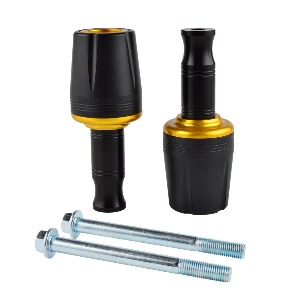 Gold CNC Frame Sliders for Kawasaki Z900 (2017)