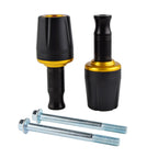 Gold CNC Frame Sliders for Kawasaki Z900 (2017)