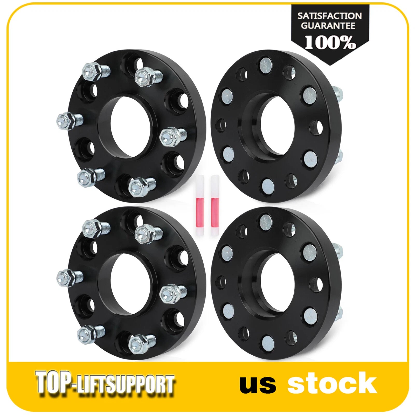 Set of 4 Wheel Spacers for Chevy Silverado GMC Sierra 1500 (6x5.5)