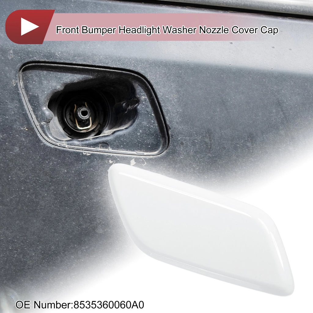 Front Right Washer Nozzle Cover Cap for Lexus LX570 (2013–2015) White