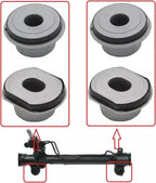 Set of 4 Rack and Pinion Mounting Bushings for Toyota RAV4 (2004–2005)