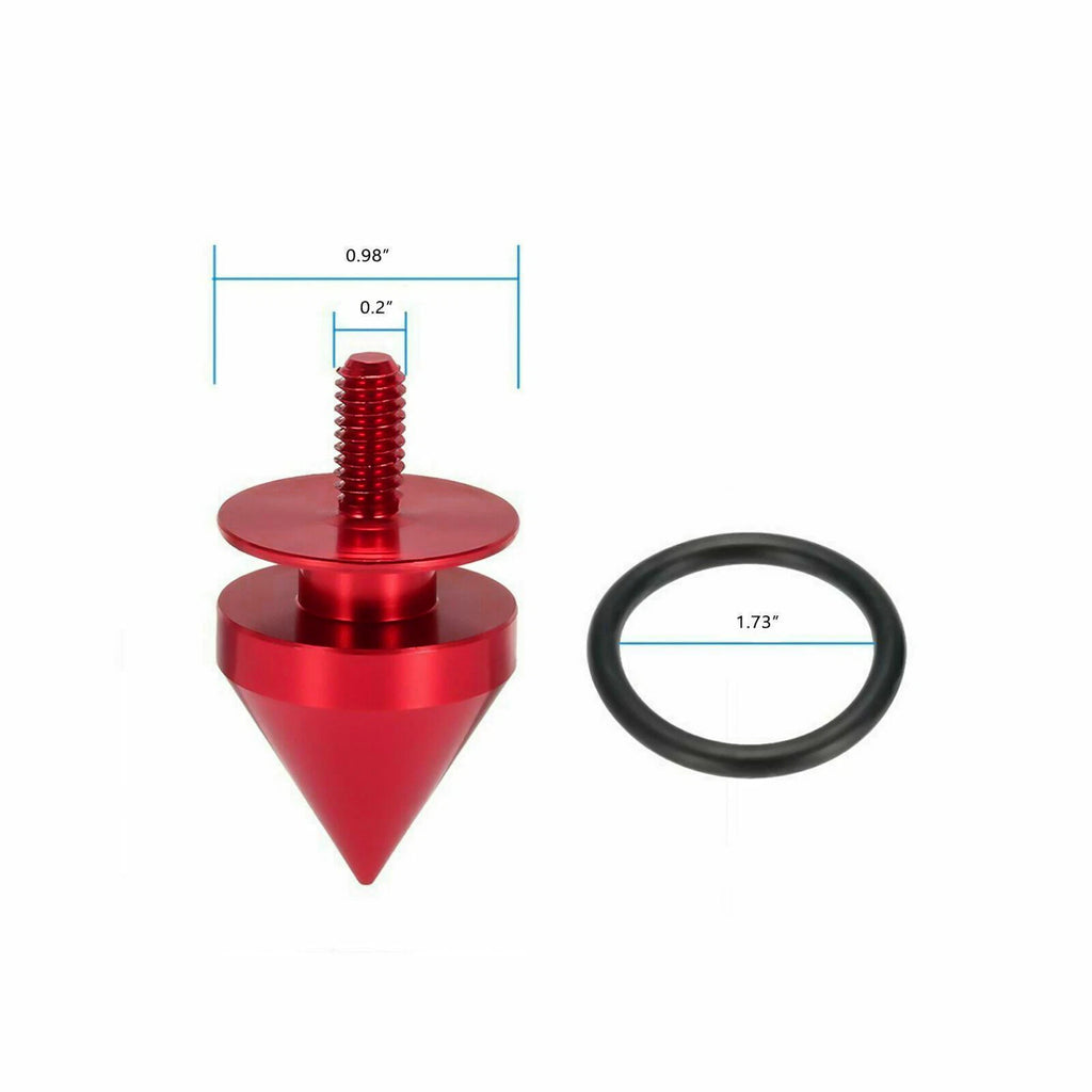 Aluminum Quick Release Fasteners Kit for Car Bumper Fender Hatch (2020-2025)