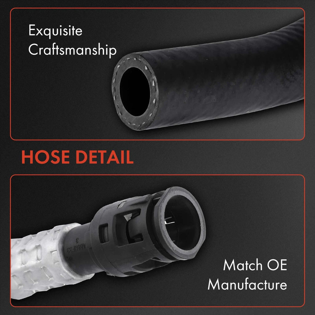 Power Steering Return Line Hose for BMW 550i 2006–2010, 545i, 645Ci