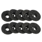 Set of 10 Black Diamond Grinding Discs for Angle Grinder (4.5 inch)