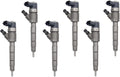 Set of 6 Fuel Injectors for Mitsubishi D06FR SY245/265-9/1 (0445110603, 0445110661)