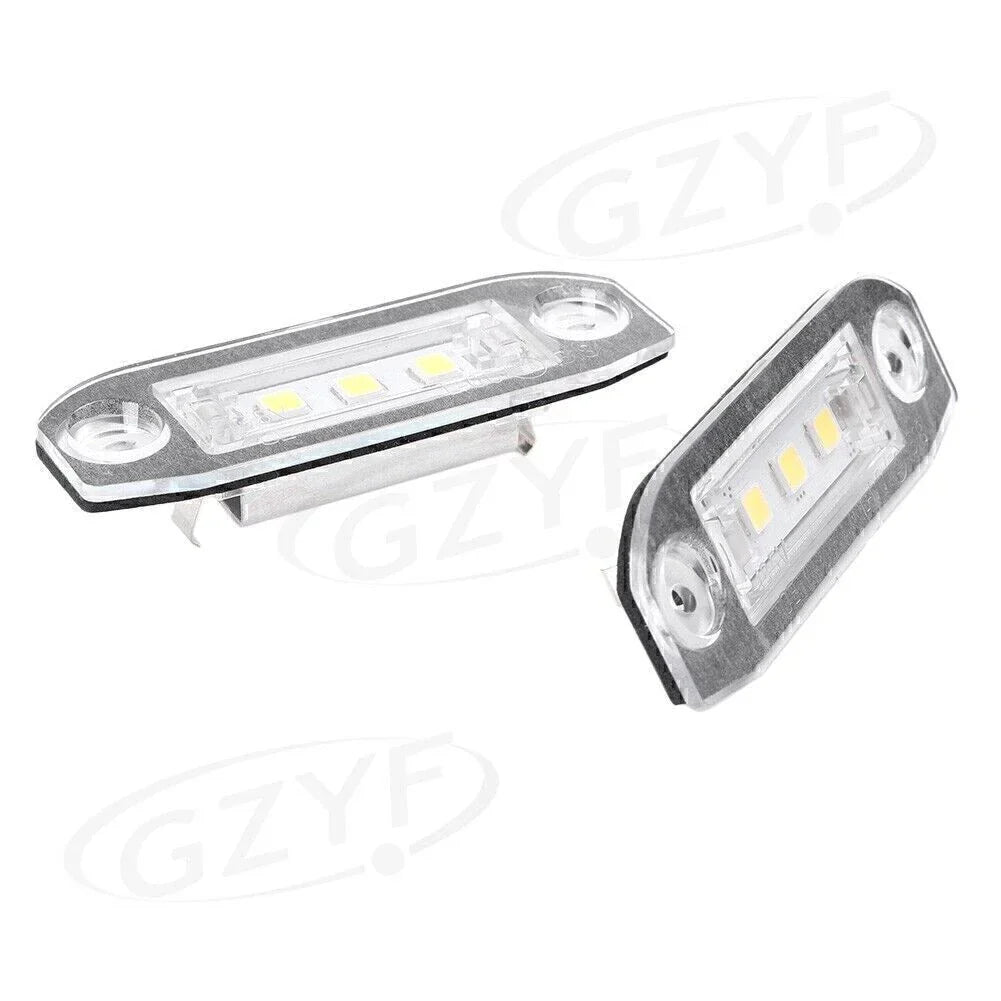 LED Rear License Plate Light for Volvo XC70 V50 C70 V70 XC60 (2001-2016)