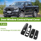Set of 4 Window Switch Bezel Covers for Ford Ranger (KT14)