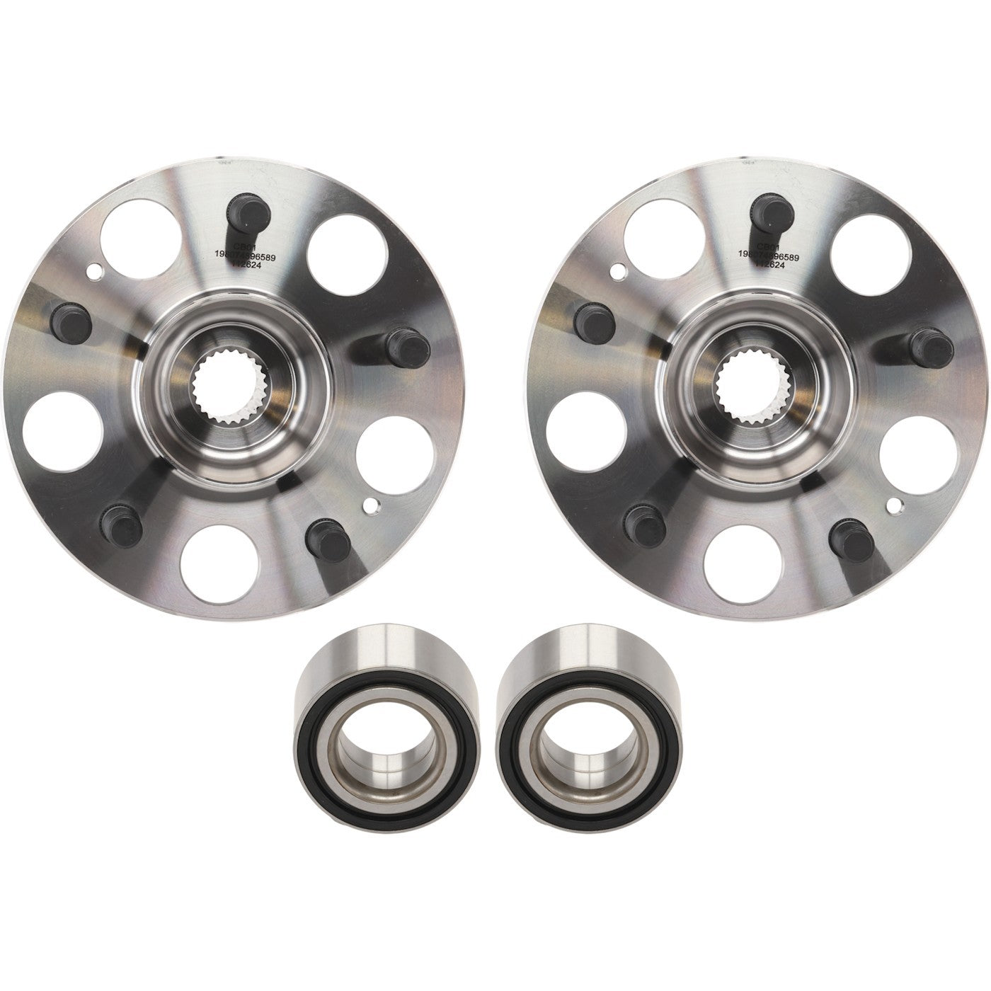 2X Rear Wheel Hubs for Honda CR-V