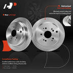 Rear Disc Brake Rotor & Pad Set for Honda Odyssey (2002–2004)