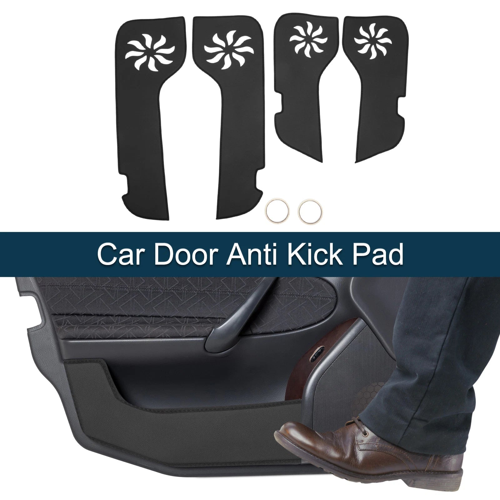 Set of 1 Car Door Anti Kick Pad Sticker Protector for Lexus LX570 (2009–2014)