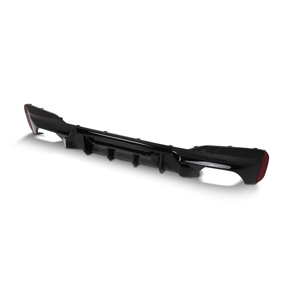 Gloss Black Rear Bumper Diffuser for BMW G30 5 Series (2017–2023)