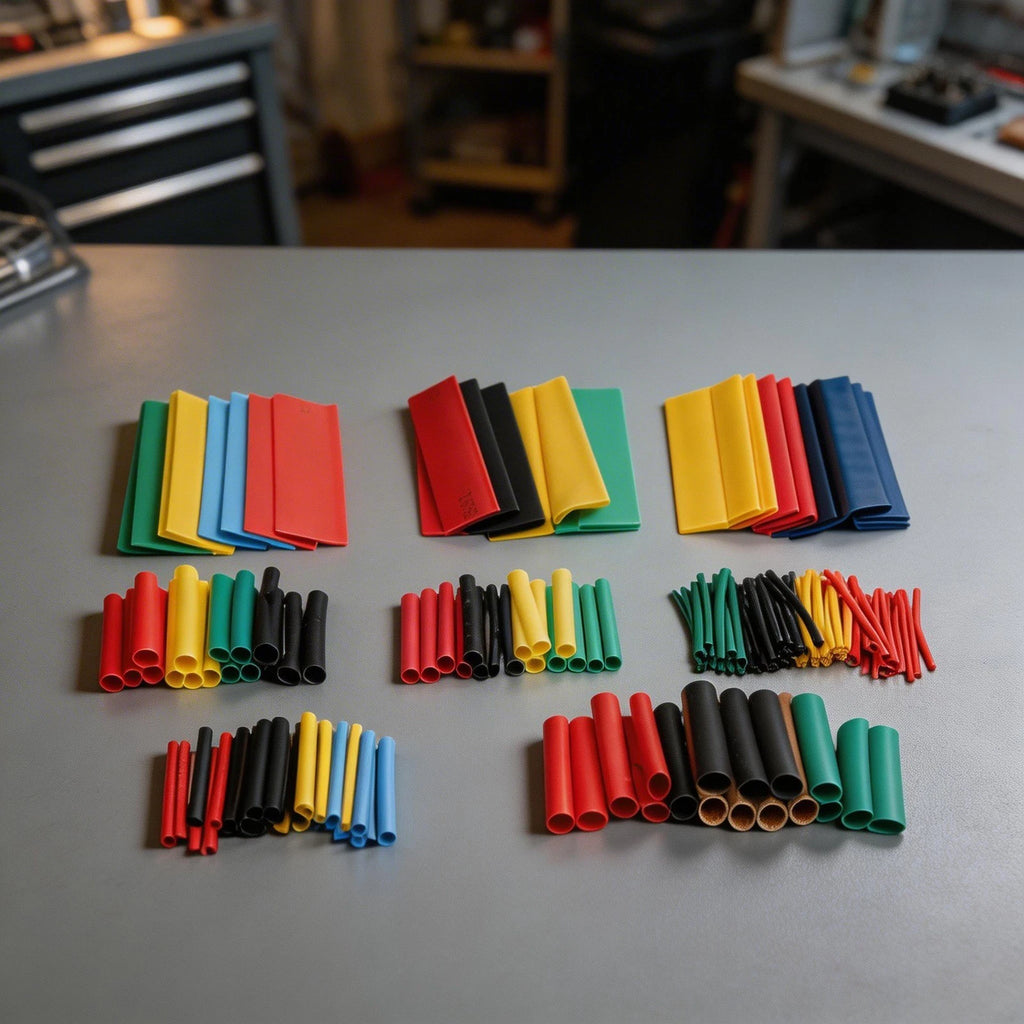 Heat Shrink Tubing Set for Wire Insulation (164 PCS, 8 Sizes, 21 Shrink Ratio)