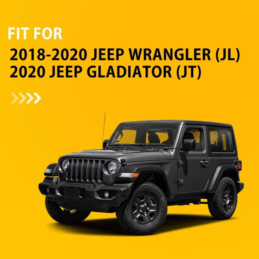 50PCS Fender Retainer Clips for Jeep Wrangler JL (2018–2020)