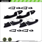 Set of 4 Exterior Door Handles for BMW X5 (2000–2006)