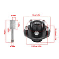 7-Piece Trailer Hub Kit for Square BT16 Spindle (5 on 4.5")