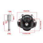 7-Piece Trailer Hub Kit for Square BT16 Spindle (5 on 4.5")