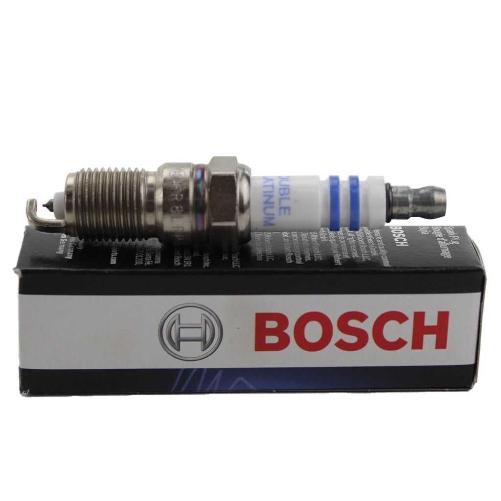 Bosch 8104 Spark Plug for Saab GMC Chevy Pontiac (OE Fine Wire Double Platinum)