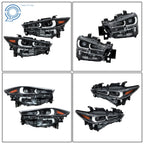 Clear Lens Pair for Mazda CX-5 (2022-2024) Full LED Headlights Assembly