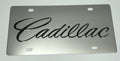 3D Chrome Black License Plate Frame Front for Cadillac (2009–2021)